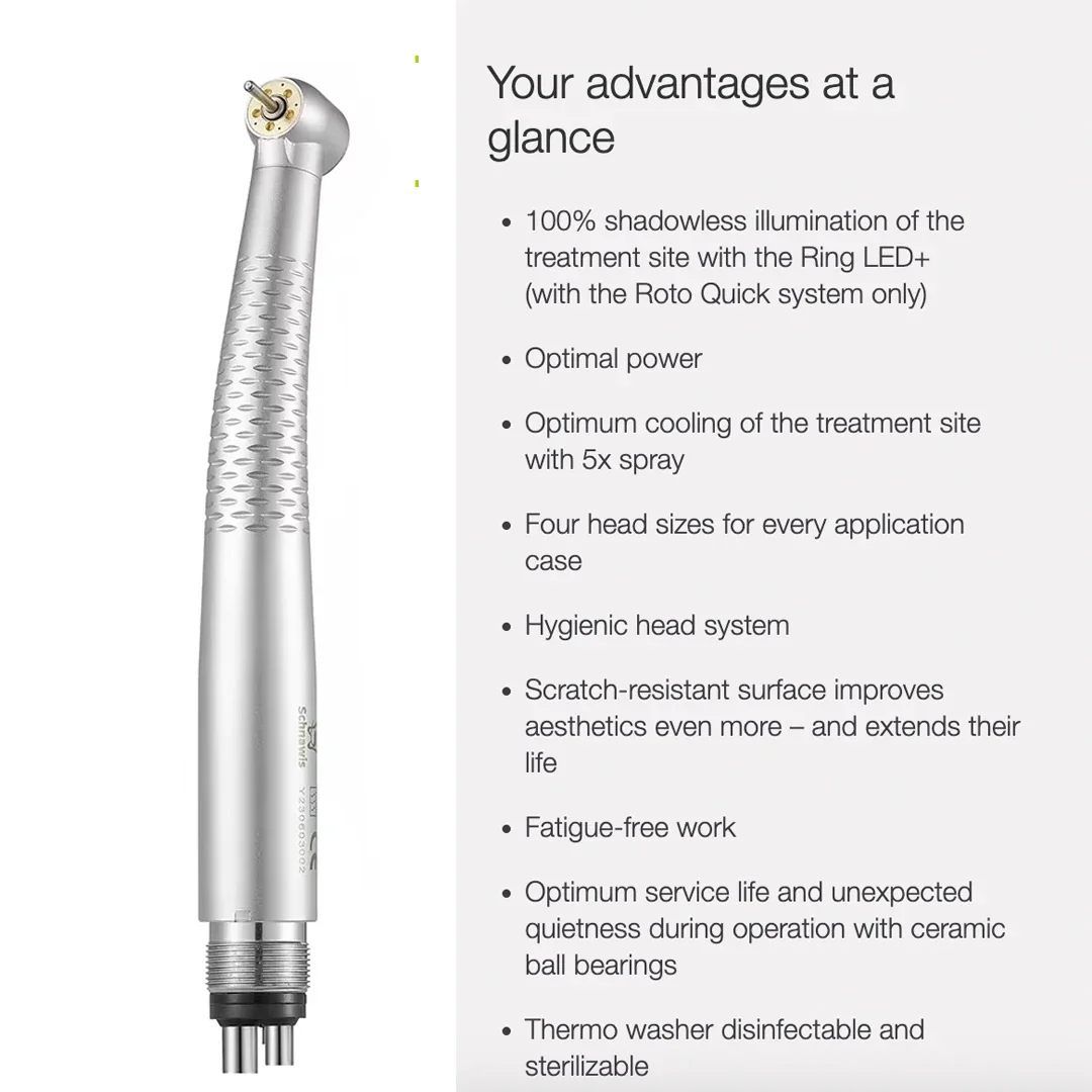 Dental de alta velocidade 5 led handpiece dentista dicas e-gerador turbina de ar b2 m4 botão 5 spray de água ferramentas rotor cerâmico