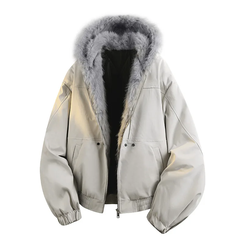 Jaket Kerja Pria Berkerudung Bahan Katun Unisex Mount Tai Mountain Eagle, Produk Terlaris di Tiktok