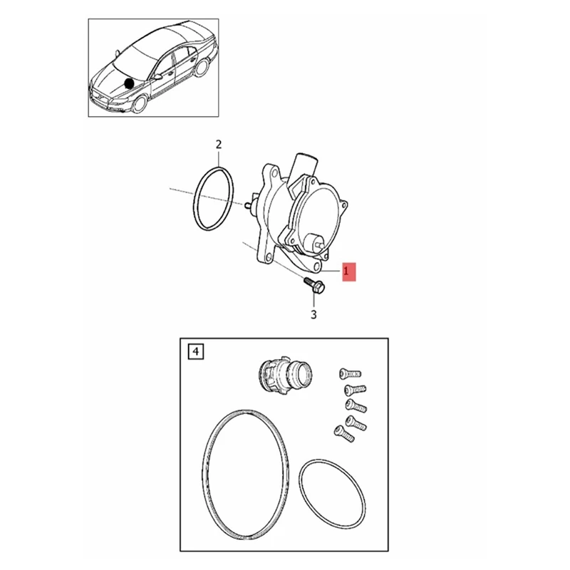 Brake Control Vacuum Pump 6G9N-2A451-AH 31401152 For Volvo S60 S80 V70 XC60 XC70 XC90 10-2015 LAND ROVER LR2 6G9N2A451AG Parts