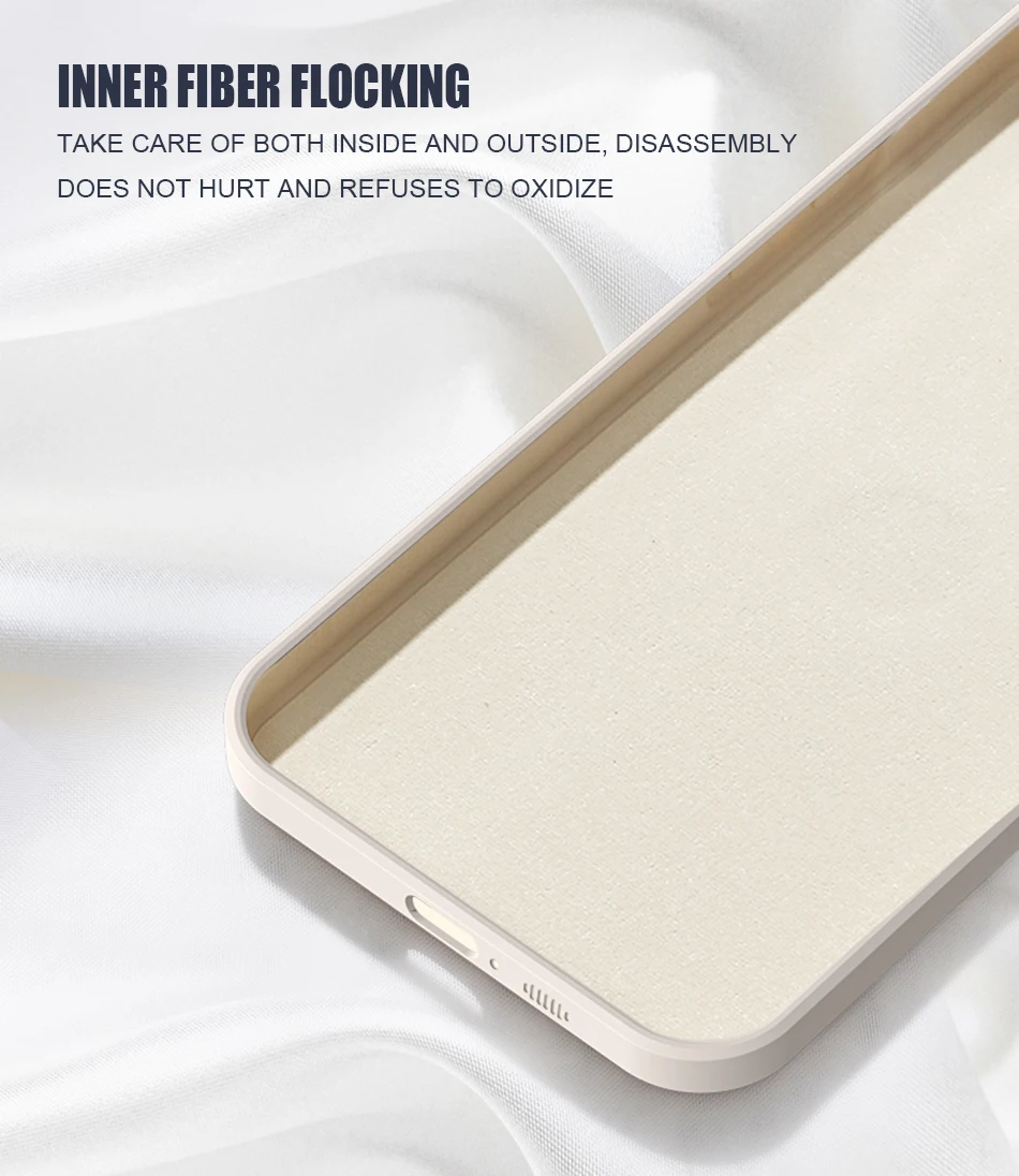 Ringhalter-Hülle für Xiaomi Redmi Note 15 14 13 12 11 10 Pro 12C 11S A1 Mi 14T 10T 11T 12T 13T Flüssigsilikon Magnetische Abdeckung – Detail 7