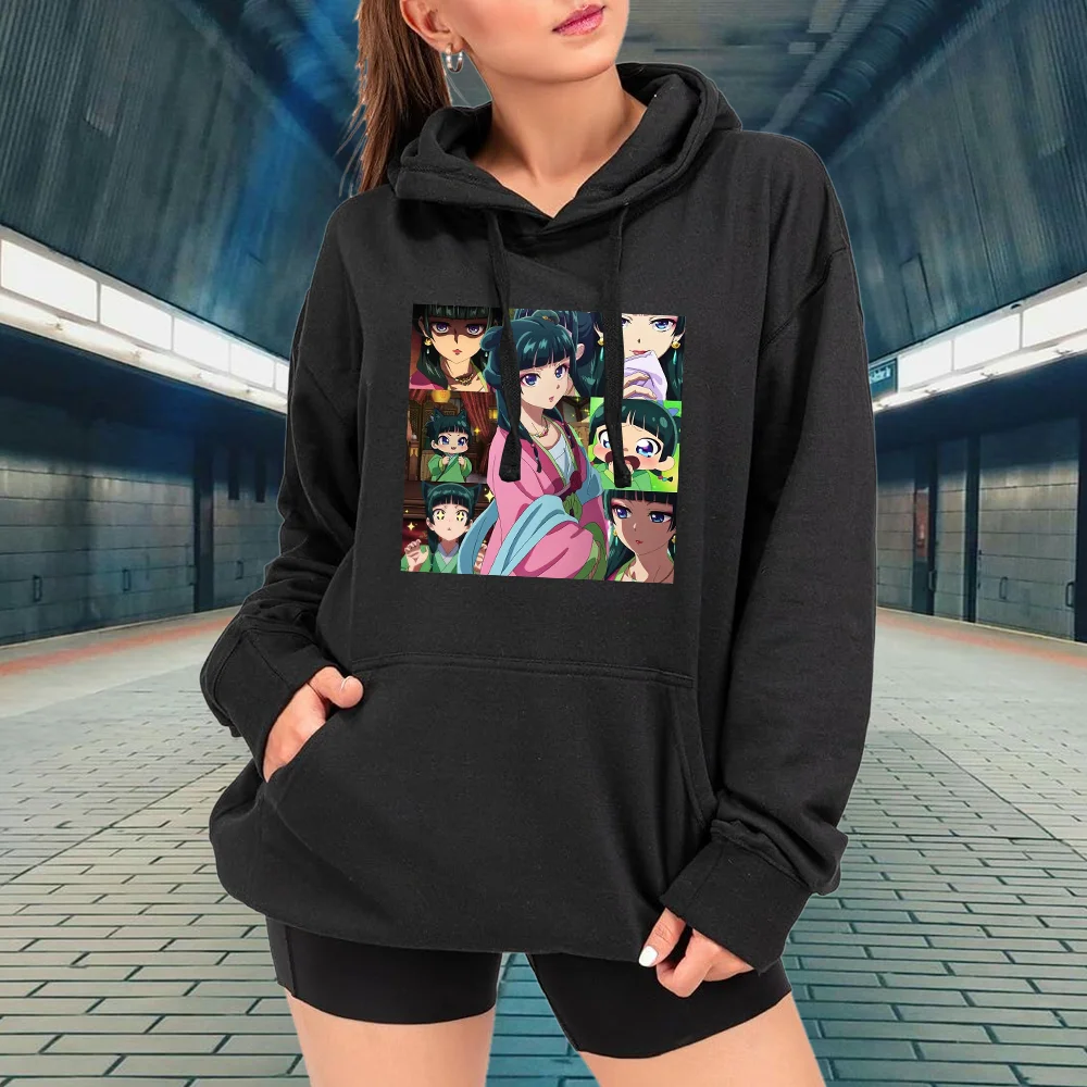 Women's New The Apothecary Diaries Printed Hoodie Casual Outdoor High Quality Anime Harajuku Hoodie Top