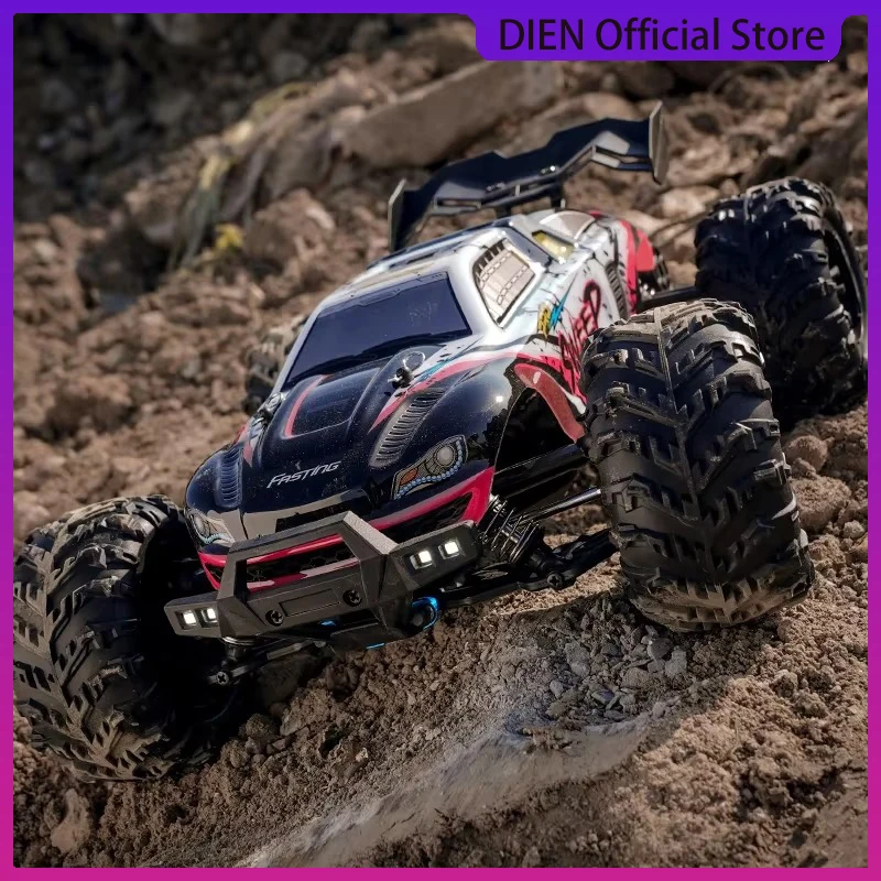 1:16 75KM/H o 50KM/H 4WD RC Auto con telecomando a LED Monster Truck Drift ad alta velocità per bambini Vs Wltoys 144001   Giocattoli