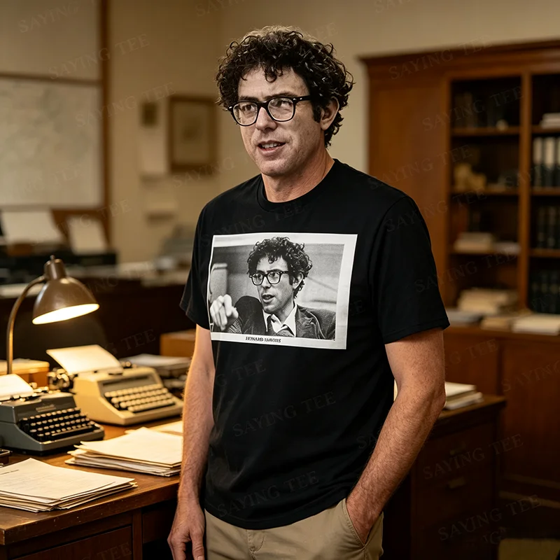 Präsident Bernie Sanders Young in University T-Shirt Y2k Politischer Retro-Stil Grafik-Bekleidung Weiche Baumwoll-T-Shirts Vintage-T-Shirt – Detail 5
