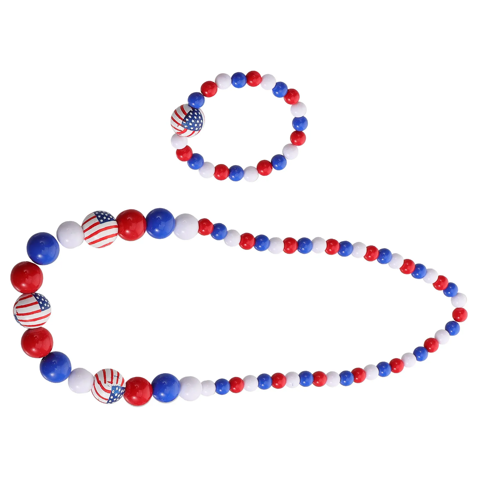 خشبية مطرز قلادة حلية الفتيات قلادة العلم مجموعات المجوهرات للبالغين النساء ملكة جمال