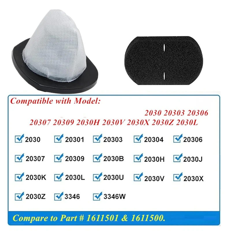 Filtros de substituição, 2030B,2030J,2030K,2030L,2030h, Aplica-se à Parte 1611501, Pacote 4