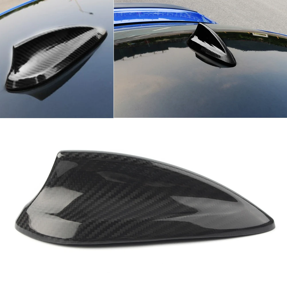 Carbon Fiber Car Shark Fin Antenna Cover Cap Decorative Frim For BMW G30 G38M3 F30 F35 3GT F34 M2 G11 G12 M4 F22 F23 F32 F33 F36