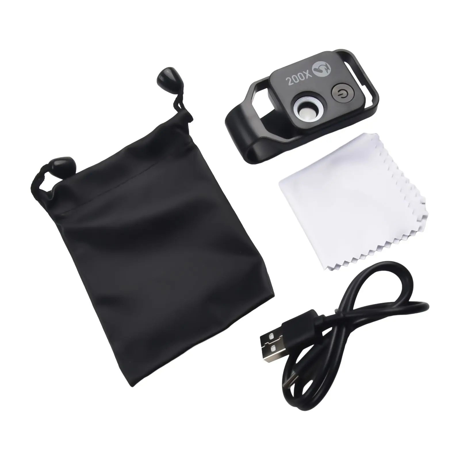 Cleaning Cloth Equivalent Focal Length Identification Portable Product Model Product Coating Magnification ABS PC