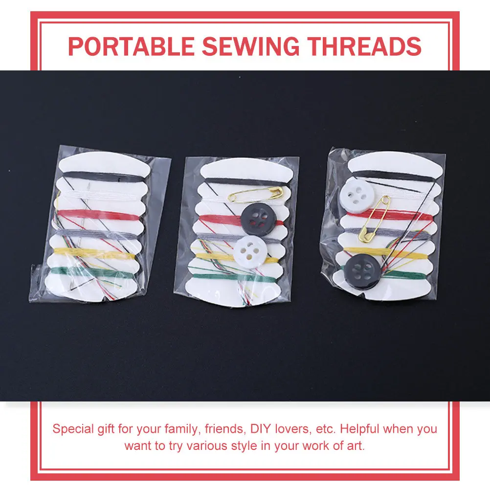150Sets Sewing Kit Lightweight Portable Household Professional Sewing Tools Multi Function Compact for Daily Use