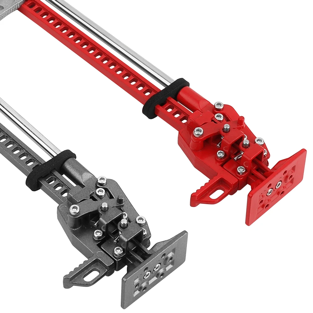 RC المعادن انزلاقية جاك أداة صغيرة رفع جاك محاكاة جزء لمحوري SCX10 Traxxas TRX4 Tamiya CC01 D90 1/10 RC الزاحف سيارة