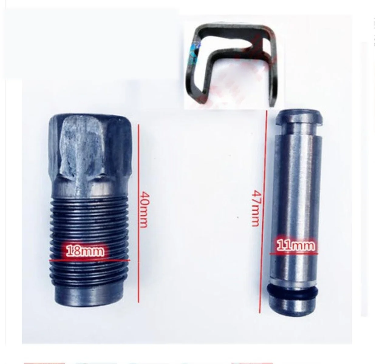 1set Horizontal Jack Oil Pump Components Small Oil Cylinder Pump Plunger 2T Hydraulic Jack Oil Pump Accessories Auto Repair Tool
