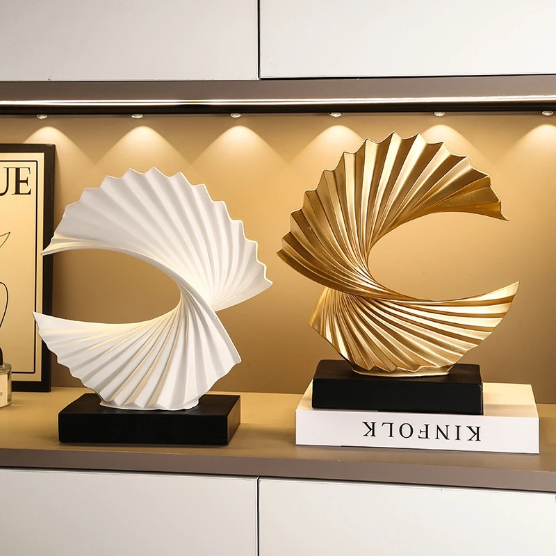 Modern Creative Home Decor Sculpture For Living Room TV Stand, Minimal Luxury Hall Accent For Office Desk, Perfect Gift For Her