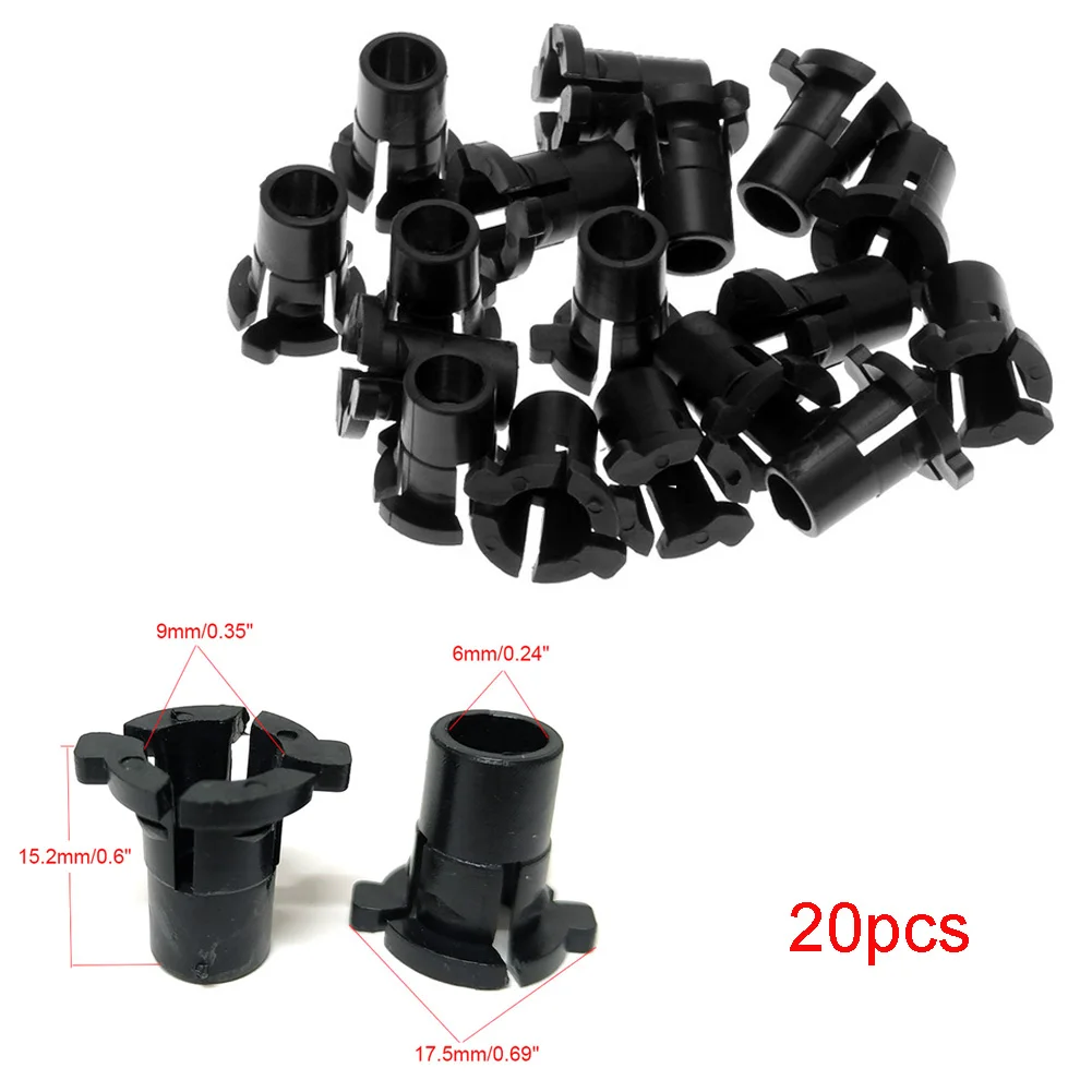 

20Pcs Headlamp Headlight Screw Clip 63121378369 For BMW 3 5 6 7 8 Series E30 E34 E24 E32 Headlamp Headlight Adjusting Screw Clip