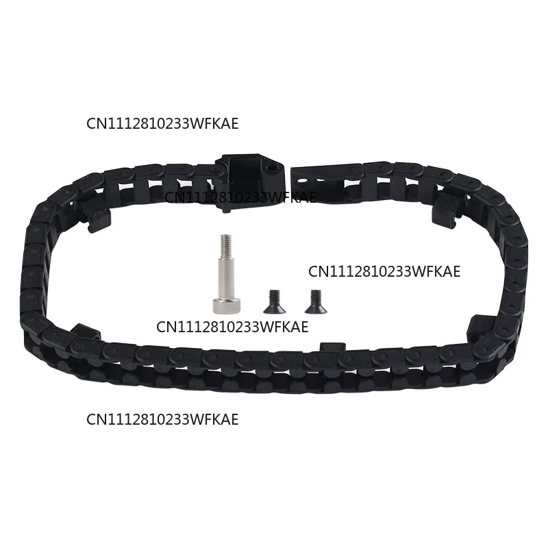 3D printer accessories, suitable for Chuangxiang 3D K1 MAX printer opening convenient type 6X10mm hub drag chain