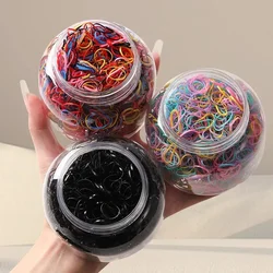 1000pcs Colorful Elastic Hair Bands for Girl Babe Scrunchie Rubber Band Ponytail Holder Kids Hair Accessories Baby Hair Ties