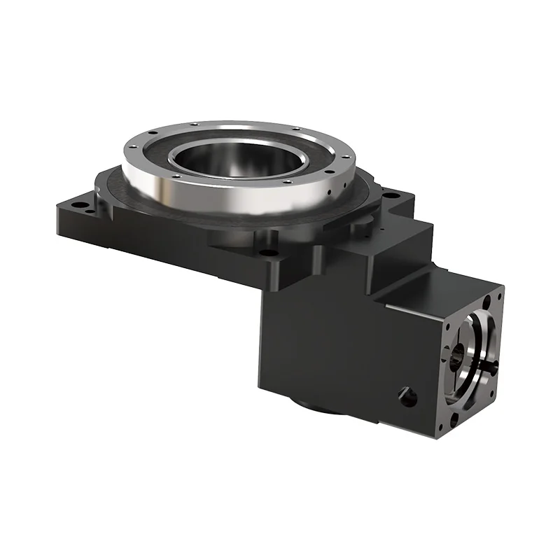 ZBT60RL 90 Degree Right Angle Hollow Rotating Platform Turntable Gearbox Reducer for 40 Frame 50w 100w AC Motor Input 8MM