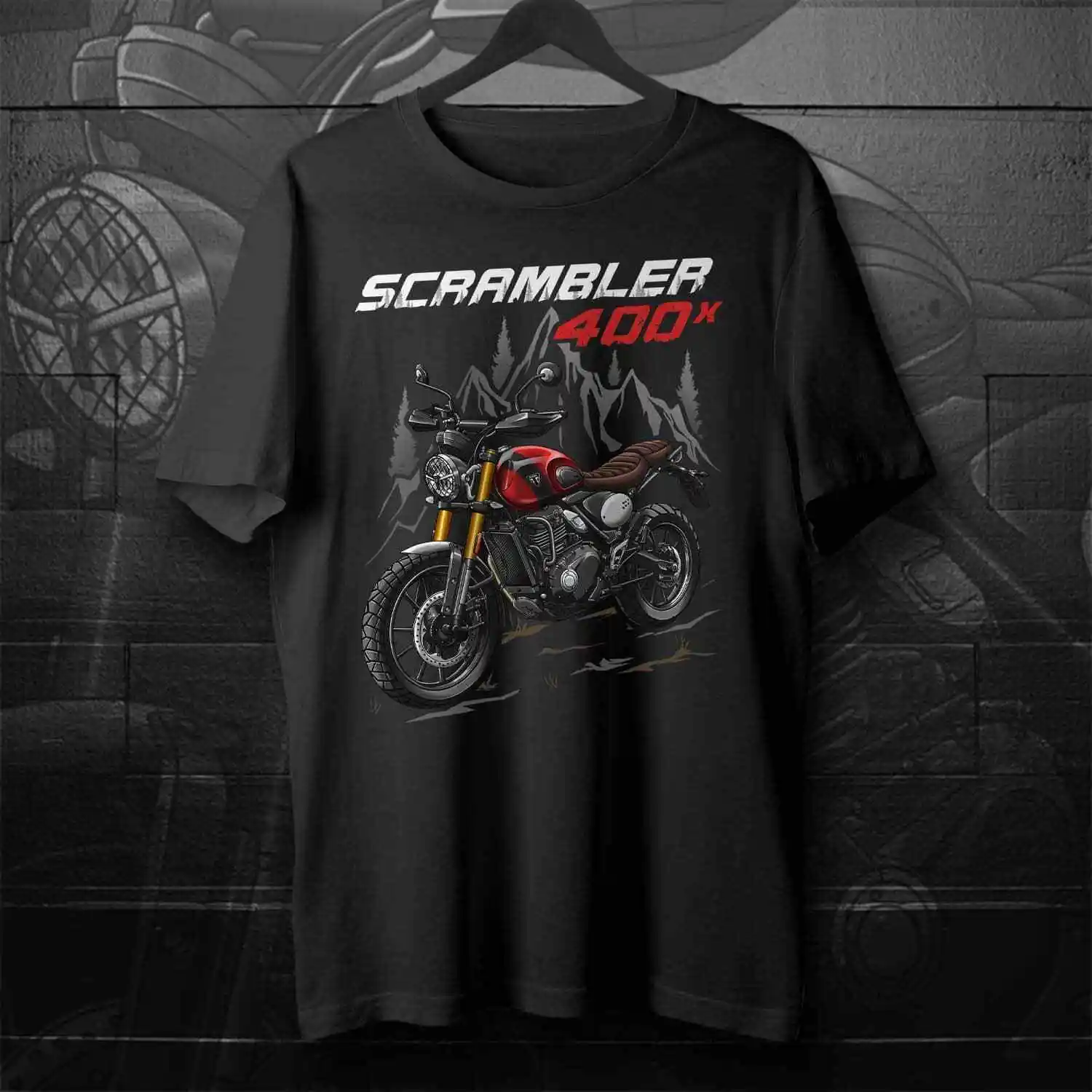 Scrambler 400 X T-Shirt for Motorcycle Riders