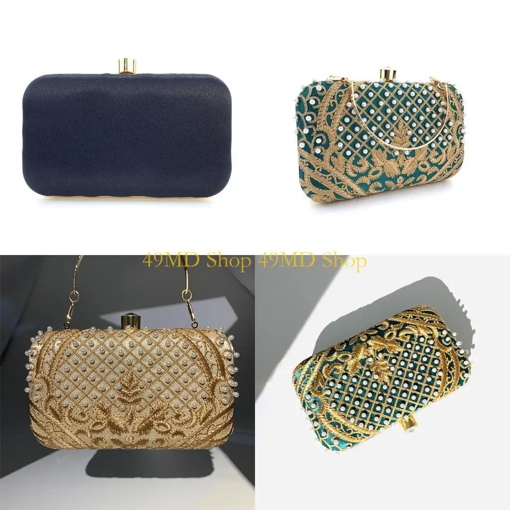 

49MD Женская сумочка Вечерняя вечеринка Свадебный клатч для девочек Сумка на плечо Пром Свадебный кошелек