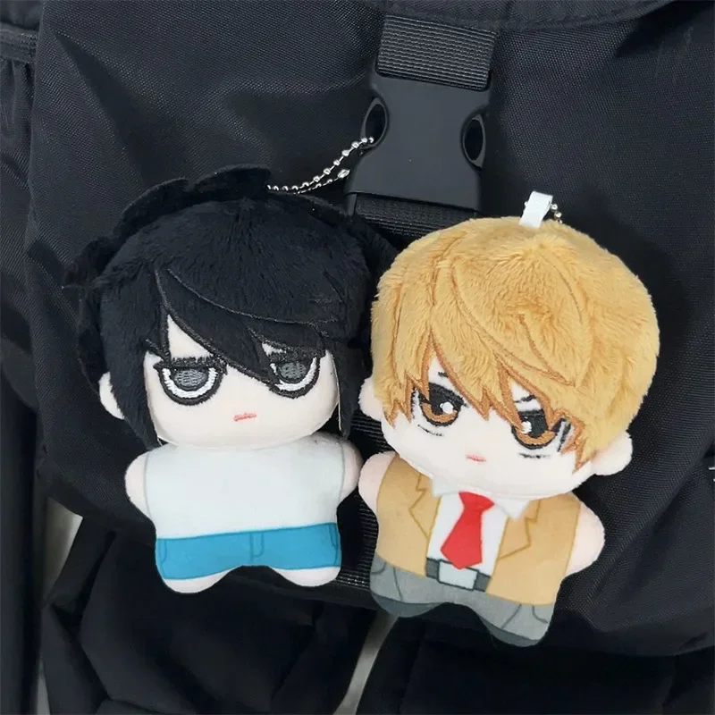 10cm Keyrings Accessories Key Chains Anime Death Notedeath Note Cosplay Yagami Light Amane Misaa Plush Pendant Keyrings