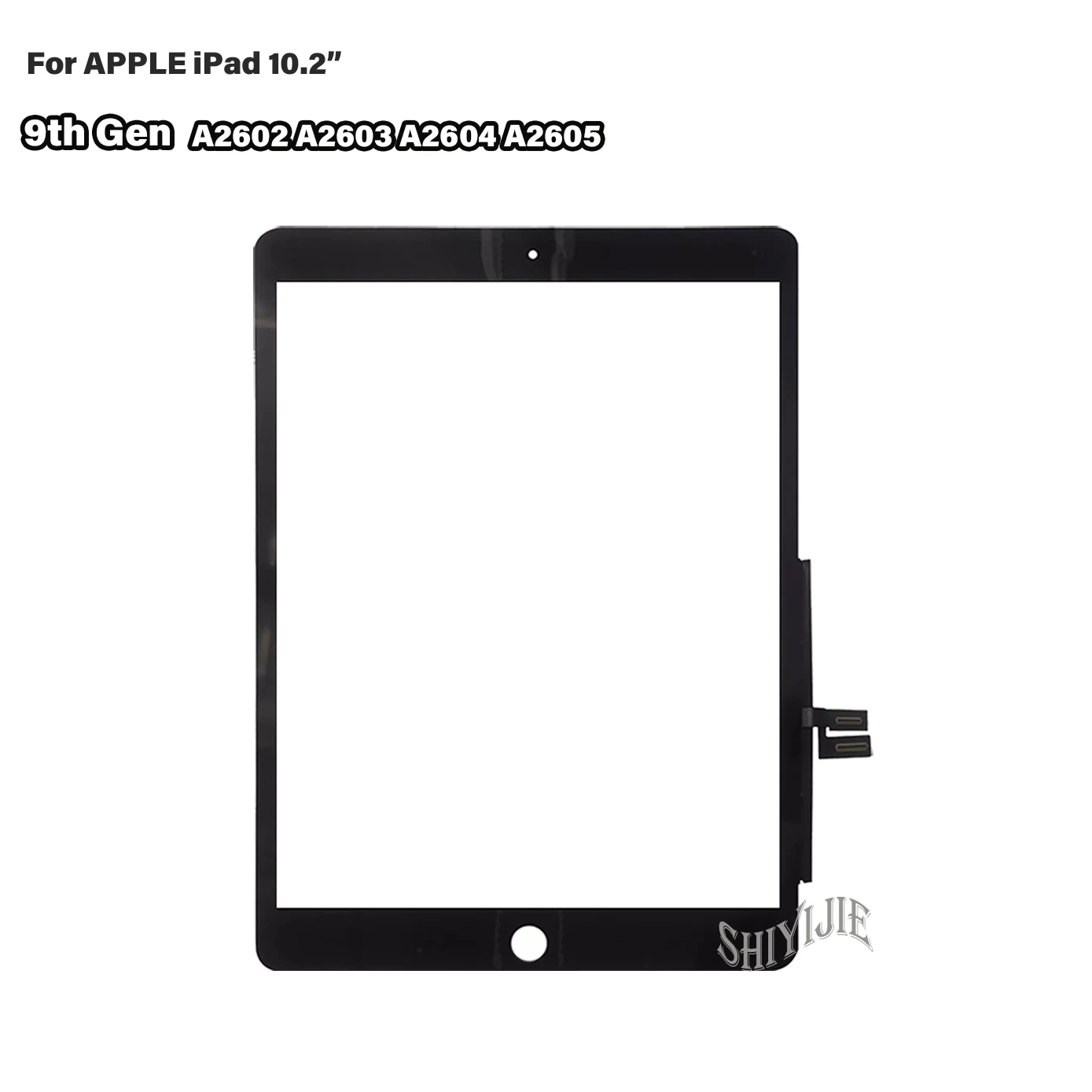 Imagem -06 - Lcd para o Ipad 10.22023 7th Gen A2197 A2200 para Ipad 10.2 8th 2023 A2270 9th A2602 A2603 Substituição Visor de Vidro da Tela de Toque