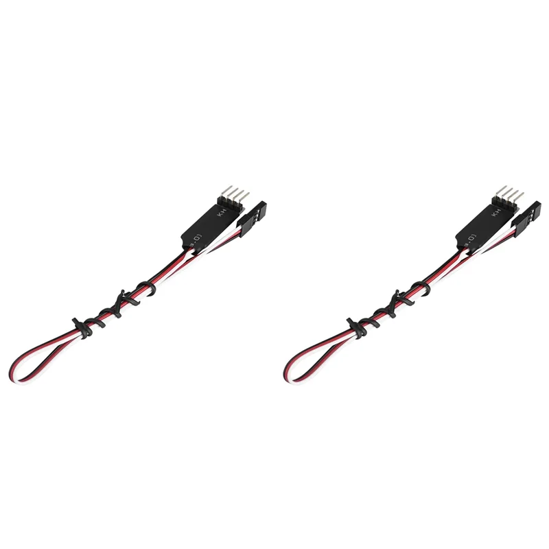 2X Modulo interruttore luce Rc Accensione/spegnimento luce auto Rc adatto per Traxxas Modello di telecomando Interruttore di controllo luce auto Scx10-Y47A