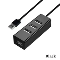 Hub USB Multi 2.0 Hub USB Splitter High Speed 4 Port USB Expander Power Supply HUB Adapter For PC Laptop Computer Accessories