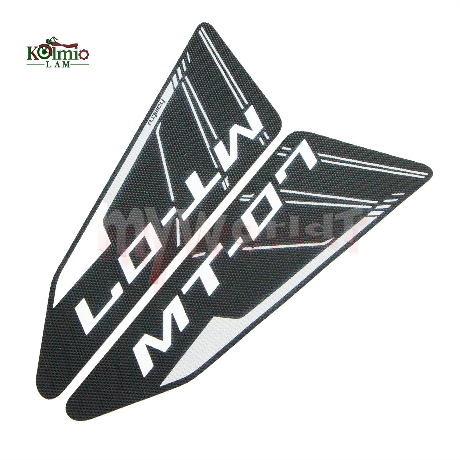 Fit For YAMAHA MT07 FZ07 2014 - 2017 Sticker Anti Slip Fuel Tank Pad Side Knee Traction Decal MT-07 FZ MT 07 FZ-07 2015 2016