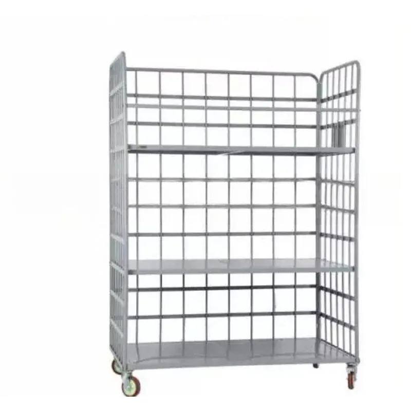 for Mobile Tool Storage Cart Trolley Panel Cage Workshop Accessories Rack