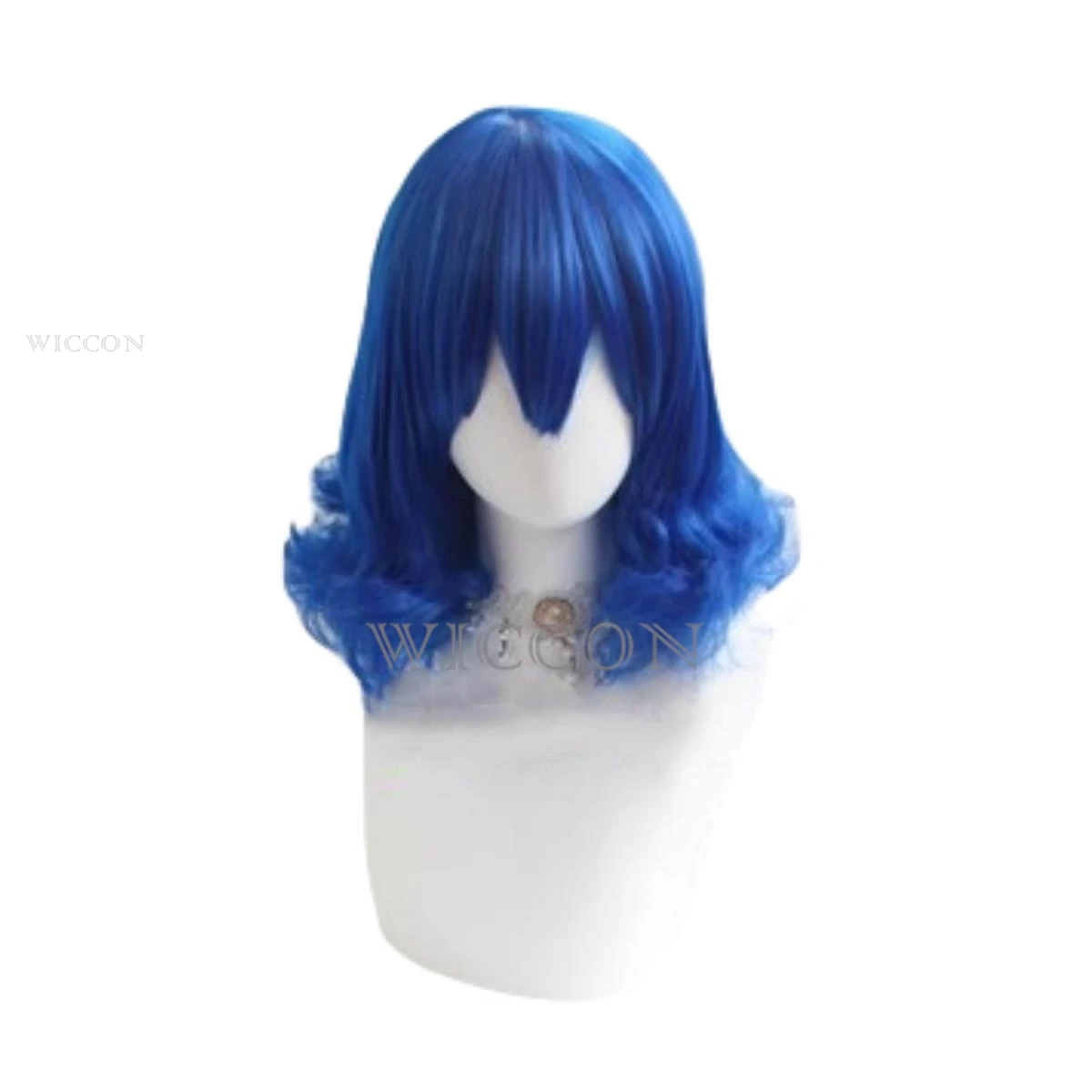 Anime Fairy Tail Season 3 Juvia Lockser Cosplay Costume Blue Fur Collar Dress Shawl Adult Woman Sexy Christmas Halloween Suit