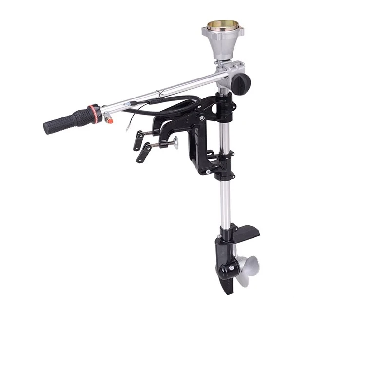 Lawn Mower to Outboard Motor Conversion Kit, Electric Bike Motor Marine Thruster with Universal Mounting Bracket