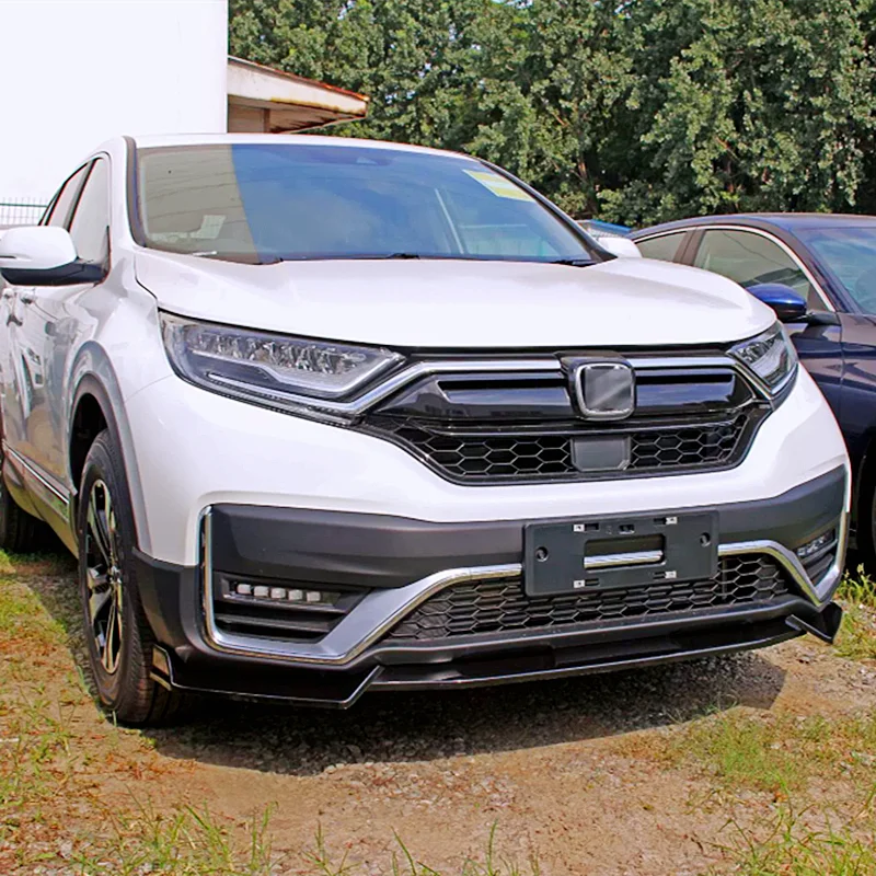 For 2020 21 22 Honda CRV Front Bumper Splitter Lip Chin Spoiler BodyKit Diffuser Protector Guard Exterior Tuning Car Accessories