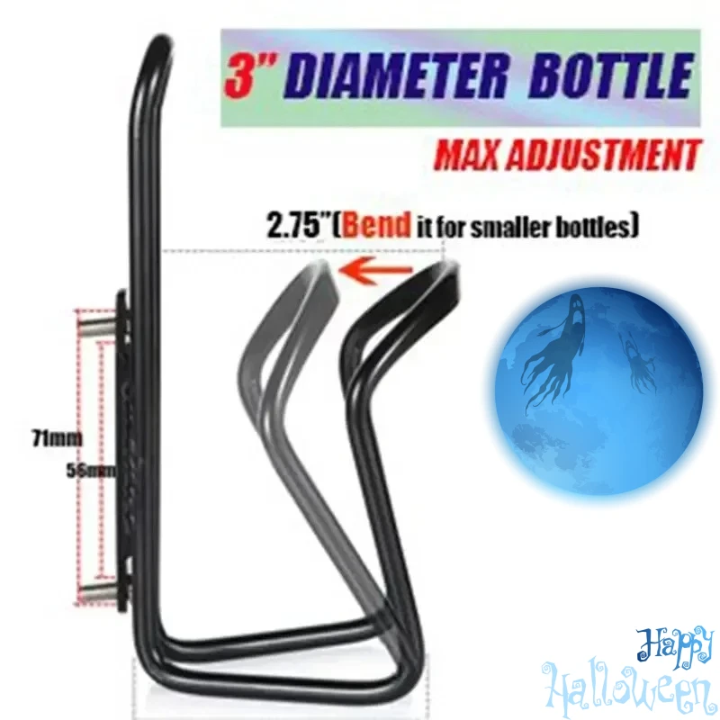 

Держатель для велосипедной бутылки из алюминиевого сплава, держатель для бутылки с водой для езды на велосипеде, держатель для горного складного велосипеда, клетка