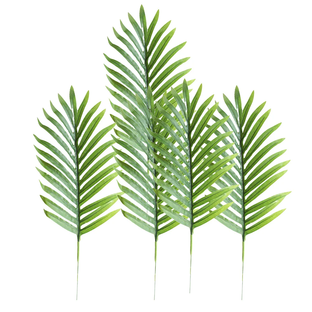 

5Pcs Artificial Plastic Palm Leaves Simulation Realistic Home Living Room Wedding Decoration Photo Props