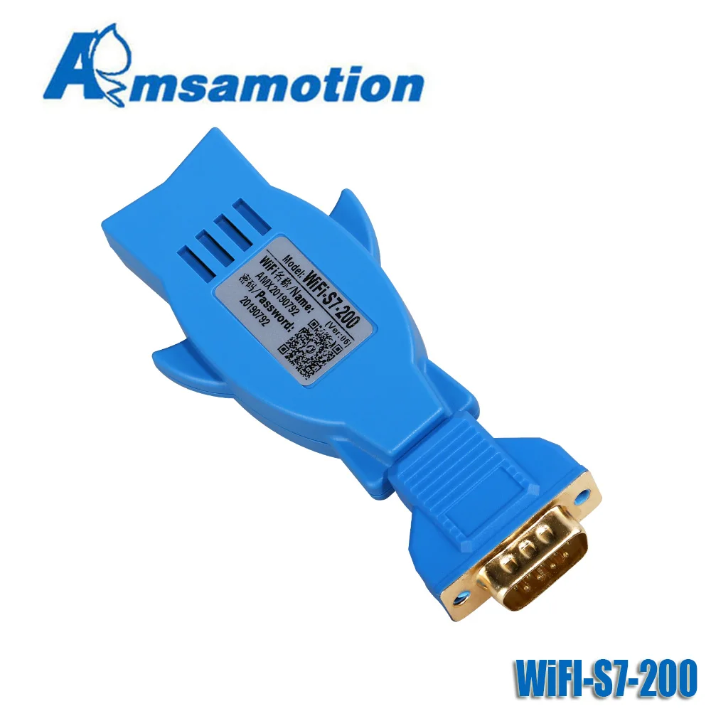 WIFI Wireless Programming Adapter For Siemens S7-200 PLC Replace USB-PPI Communication Cable DB9 TO RS485