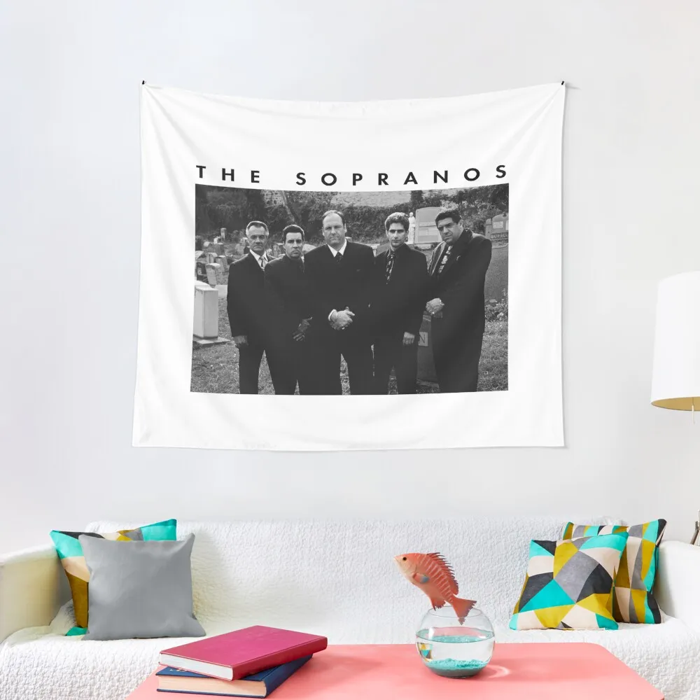 The Sopranos - Retro Tapestry Room Aesthetic Decor Aesthetic Room Decor Korean Tapestry