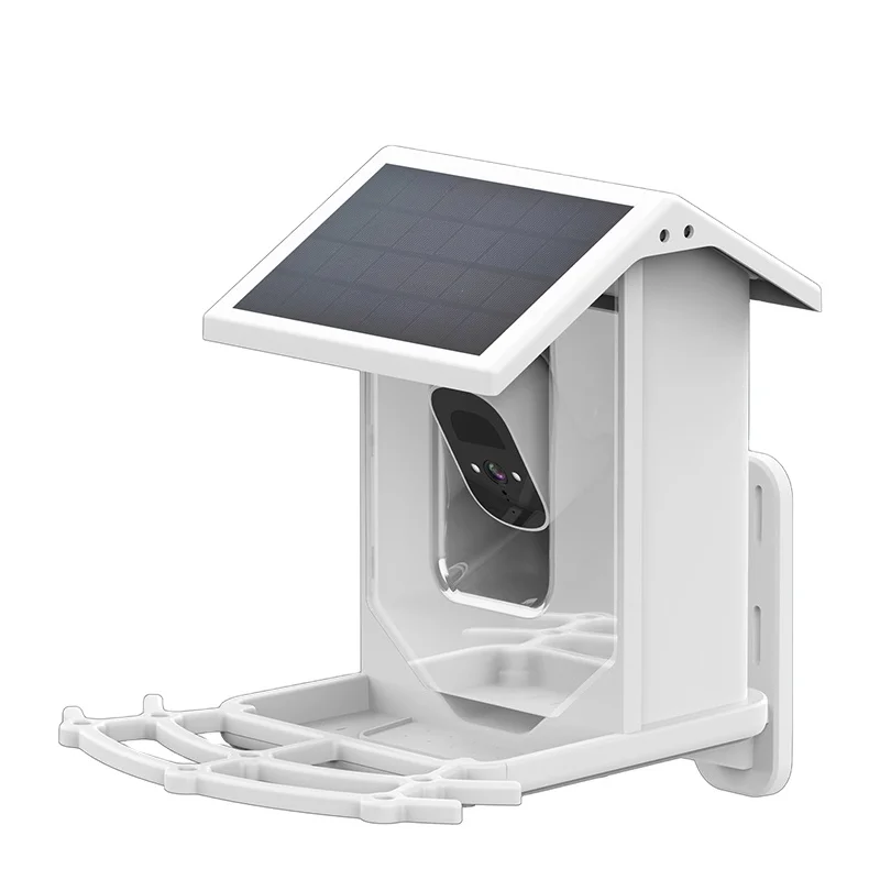 Solar Smart Bird Feeder with Monitor Camera App Controlled, Record & Photograph, Built-in Microphone, 1080P HD Quality