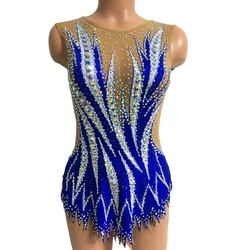 Artistic Gymnastics Leotards Performance stage fancy performance competitive clothing girls children's competition professional