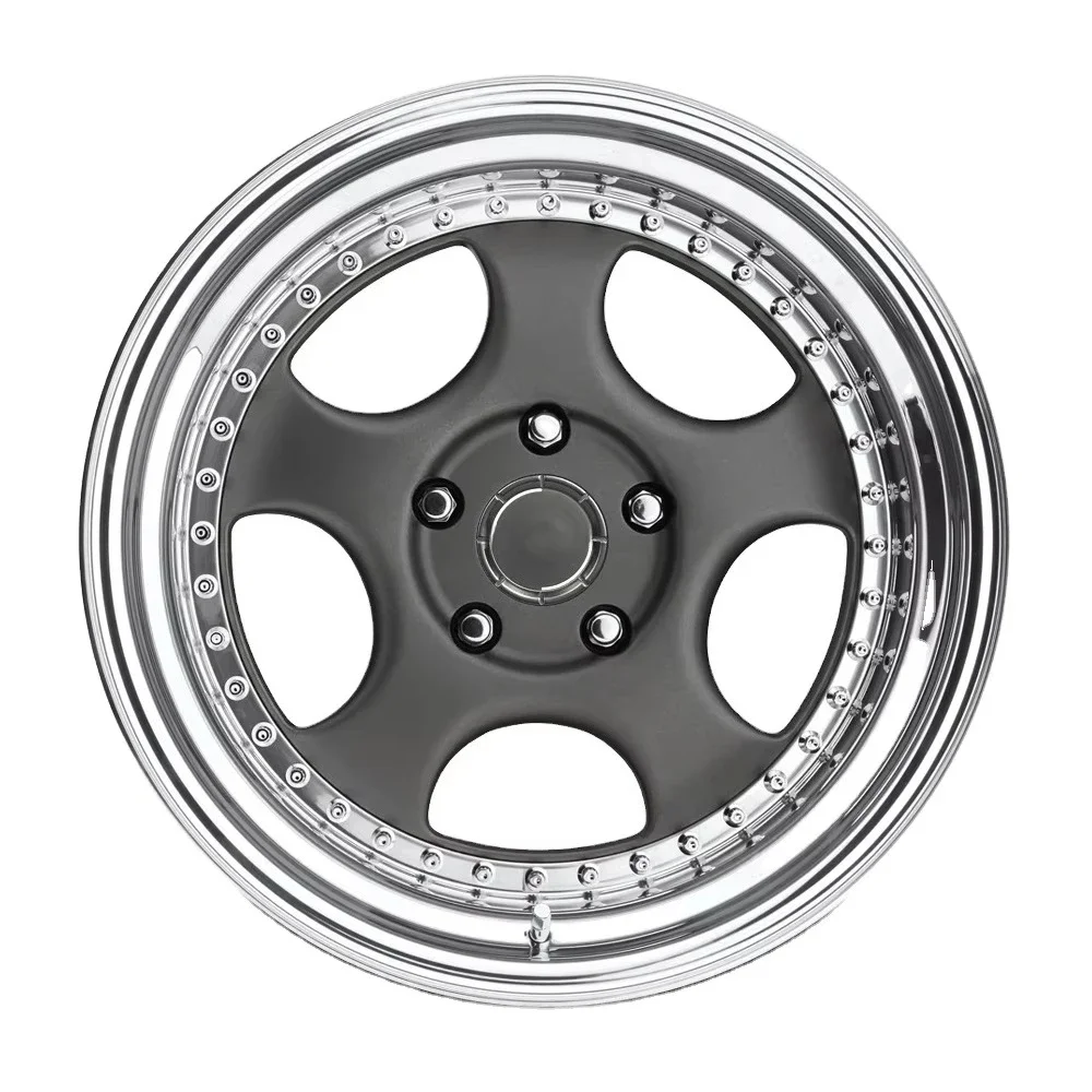 2-Piece Forged Aluminum Wheels Star Design Deep Dish Concave 40mm 35mm 100mm 98mm