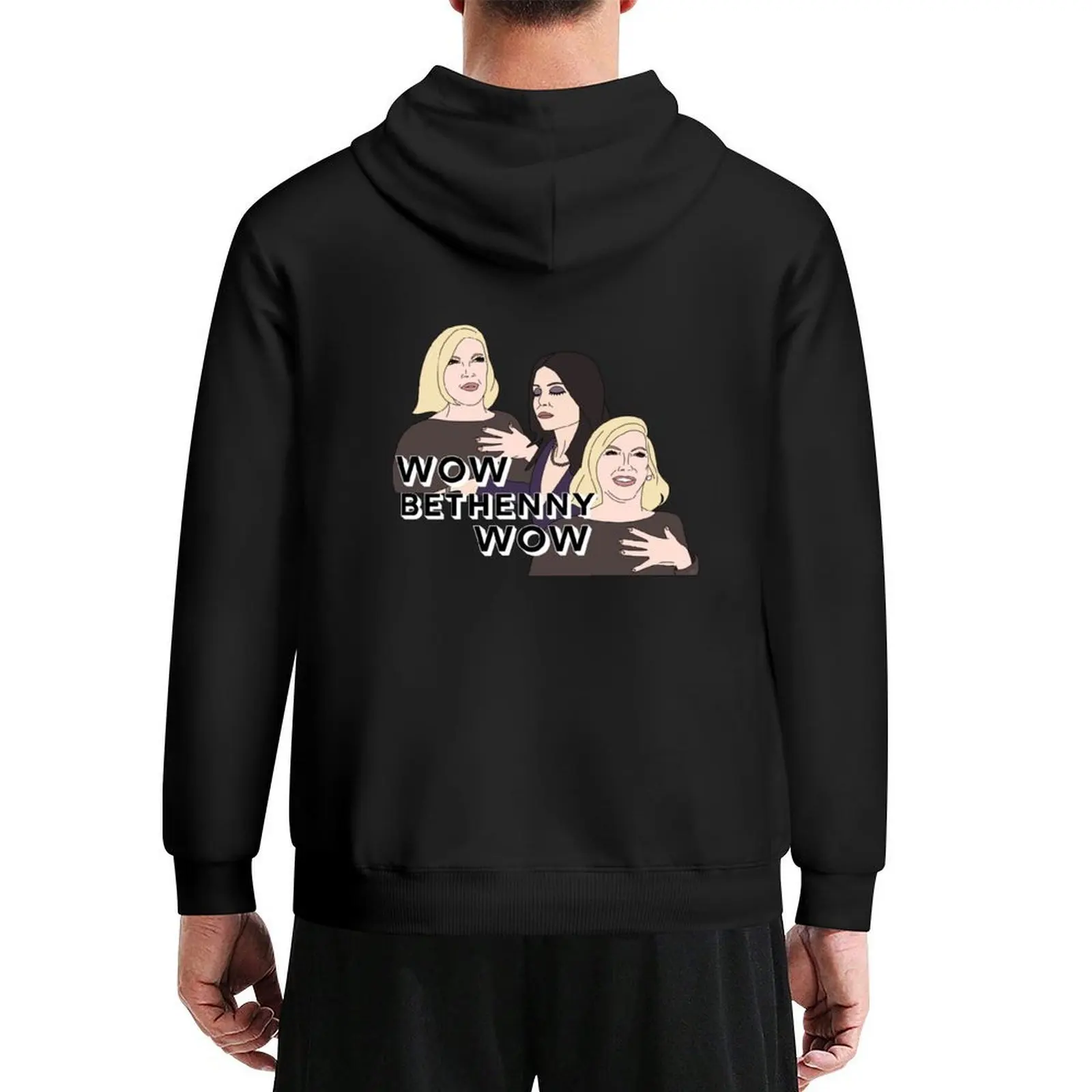 

Wow Bethenny Wow Hoodie korean style clothes clothes for men autumn jacket men men's clothes hoodies and sweatshirts new