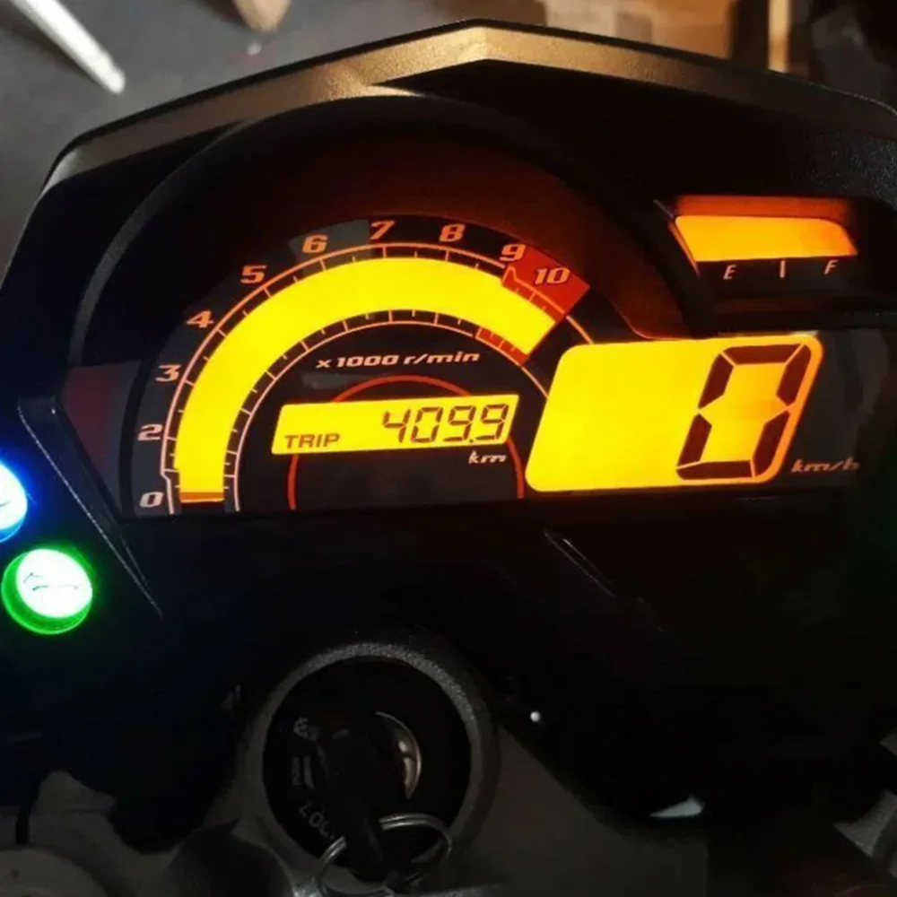 Compteur de vitesse numérique universel pour moto, indicateur électronique, écran LCD, compteur de vitesse pour Yamaha FZ16 FZ, 16 pièces