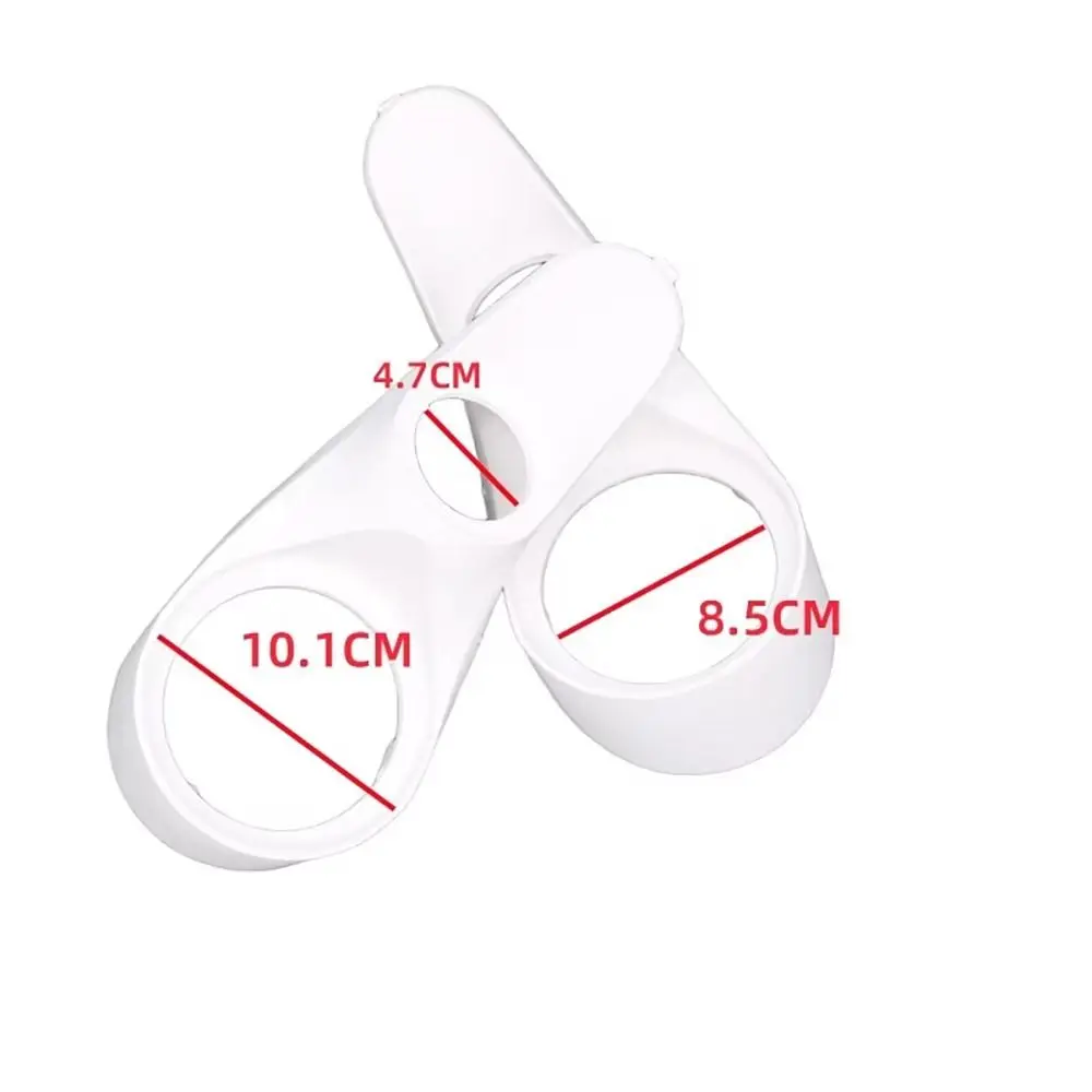 1Set Plastic Car Audio Speaker A-Pillar Tweeter Holder Gasket 2/3.5/3.8/4 Inch White Tweeter Holder Gasket Removable Washer