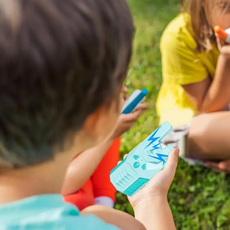 Walkie Talkie per bambini 1 paio Walkie Talkie per bambini giocattolo per cellulare con protezione contro la rottura dall'aspetto carino e Squelch automatico