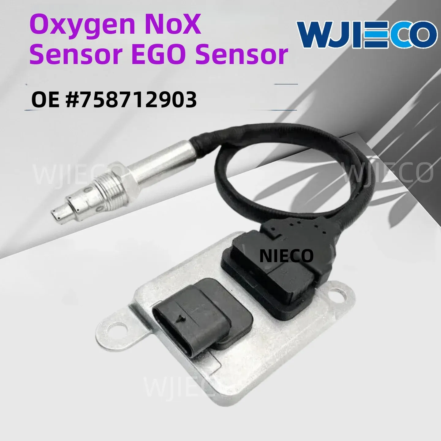 

WJIECO OEM 11787587129 758712905 758712903 5WK96610L 5WK96610K Sensor Nox For BMW E90 E91 E60 E61 LCI Facelift E92 E93