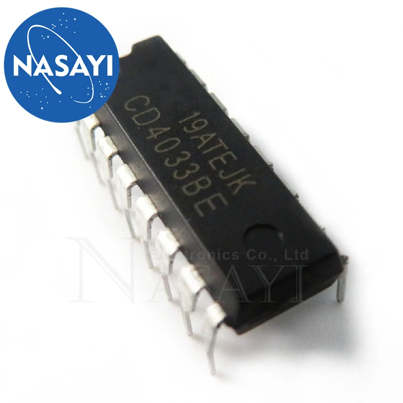 10pcs/lot CD4033BE CD4033 DIP-16