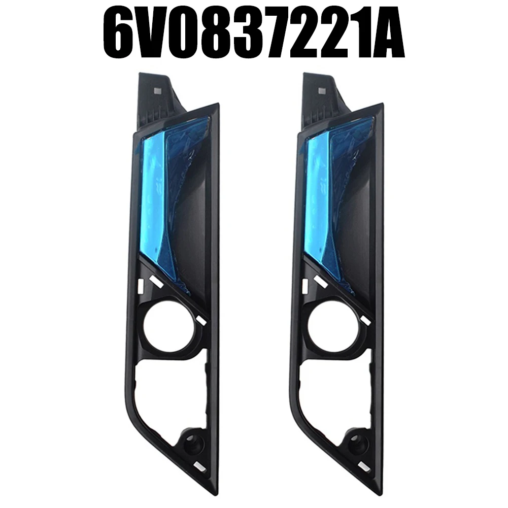 OE Number 6V0837221A ABS Door Handle Made Of ABS Materials Non-deformation Feature Package Includes One Handle Car Maintenance