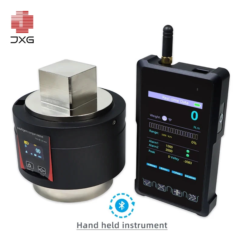 

Force Sensor For Dynamic Static Rotation Real Time Data Intelligent Torque Sleeve Transducer with Display Screen Wireless