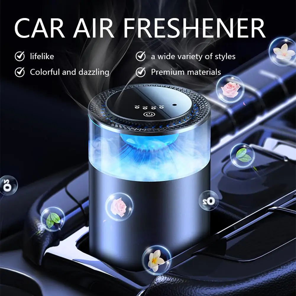 

Умный автомобильный освежитель воздуха, автомобильный диффузор аромата, автомобильный светильник, дезодоратор воздуха, окружающий освежитель салона, перезарядка A3I1