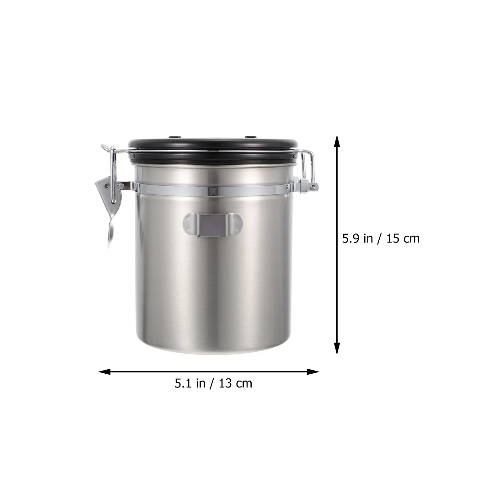 

Stainless Can Airtight Sealed Container 304 Material Storage Tank For Tea Milk Candy Dry Cereals Keeps Fresh Long