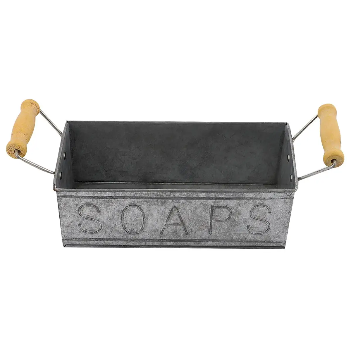 

Tin Soap Box Flower Pot Metal Containers French Vase Garden Decorations Planters Floral Basins Storage Yard Accessories