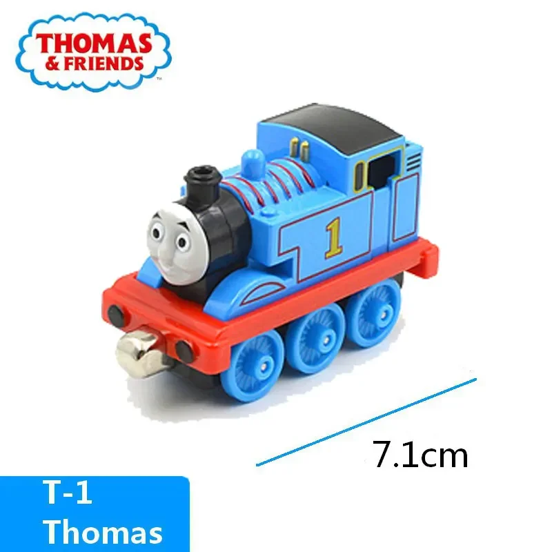 Genunie Thomas and Friends Trackmaster 1:43 karton ze stopu pociąg magnetyczny odporny na wstrząsy wysokiej jakości samochód zabawki dla dzieci prezent