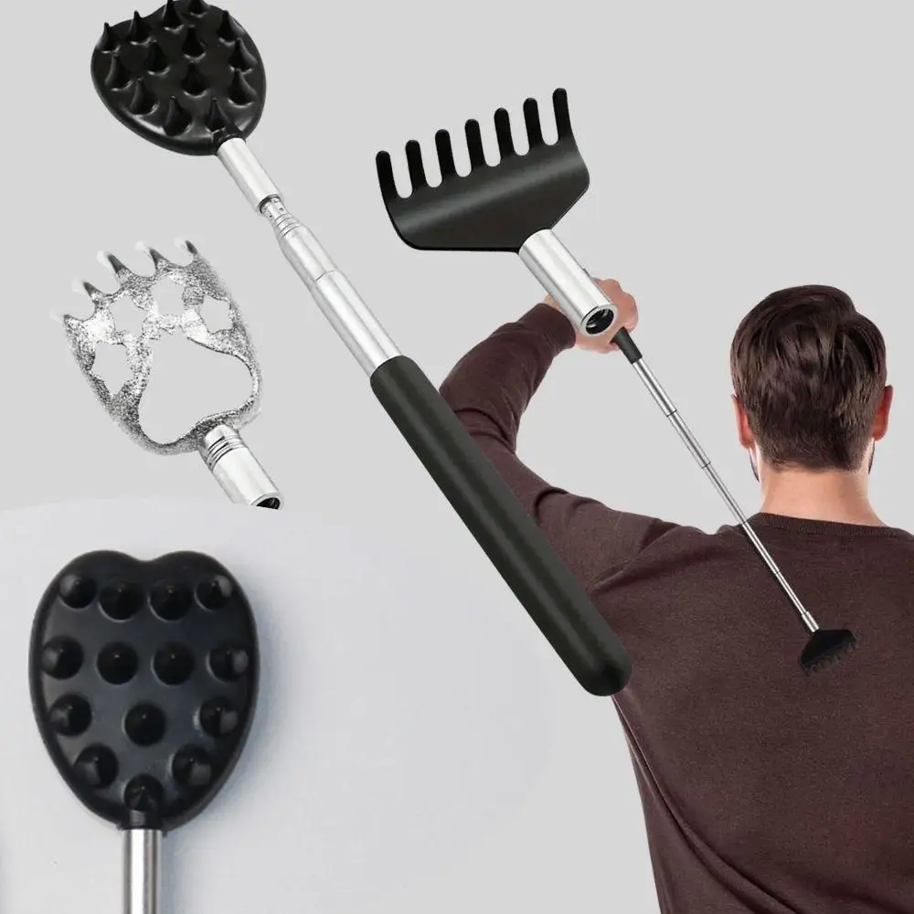 

Hot 3 In 1 Telescopic Back Scratcher Scratching Massage Tool Scratching Back Scratcher Extendable Telescoping Massage Relaxation